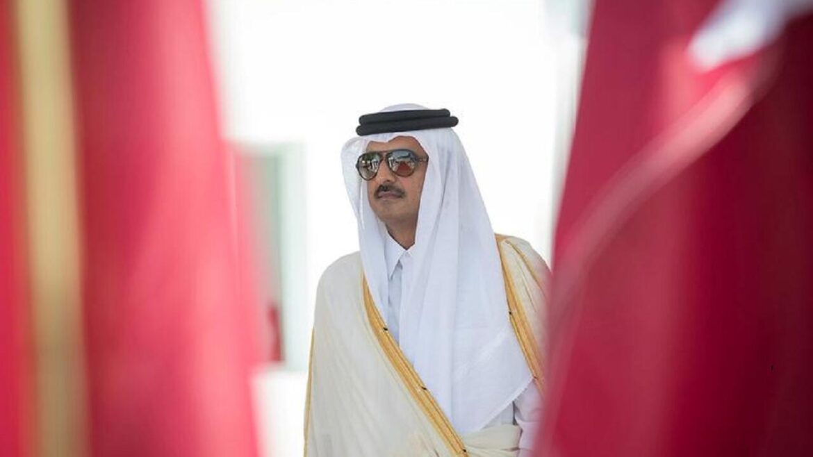 Qatar’s Emir Sheikh Tamim bin Hamad al-Thani attends the country’s consultative Shoura council in Doha